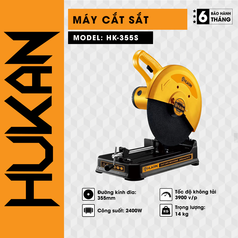 Máy cắt sắt HUKAN HK-355S