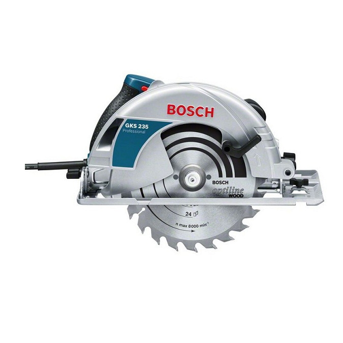 Máy cưa gỗ Bosch GKS 235 turbo (kèm phụ kiện) 06015A20K1