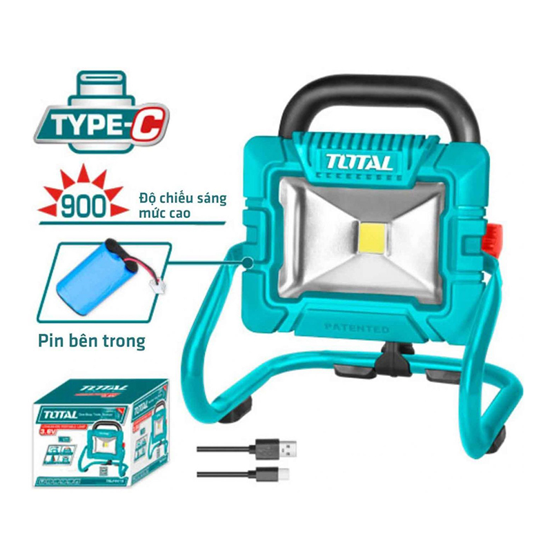 Đèn di động dùng Pin Lithium-ion 3.6V TOTAL - TRLF4415