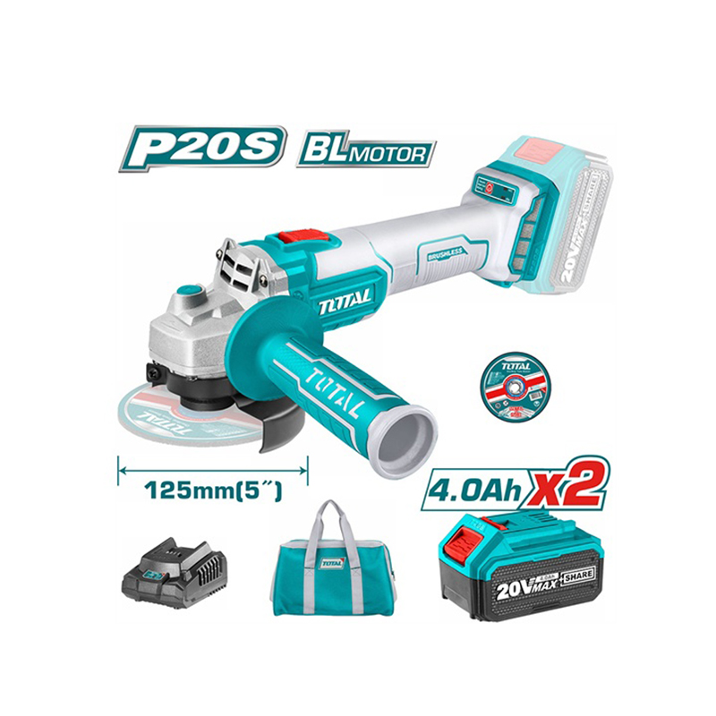máy mài góc dùng Pin Lithium 20V TOTAL - TAGLI2012582