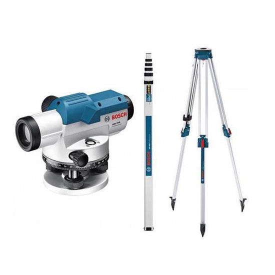 Bộ set Bosch GOL 26 D + Chân máy thủy bình BT 160 + Cây mia GR 500 0615A000PS