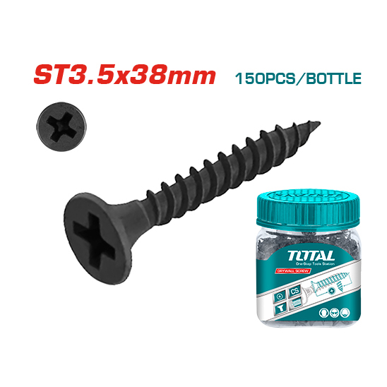 Bộ 150 vít bắt tường ST3.5x38mm TOTAL WJDS3503821