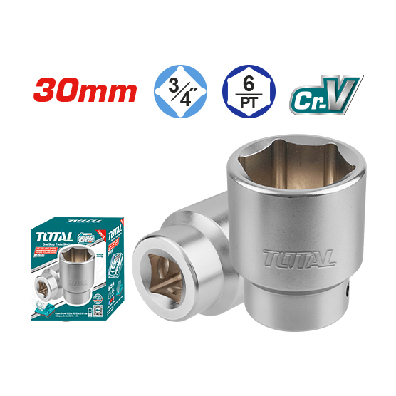 Đầu tiếp lục giác 3/4 inch size 30mm TOTAL THHAST34301