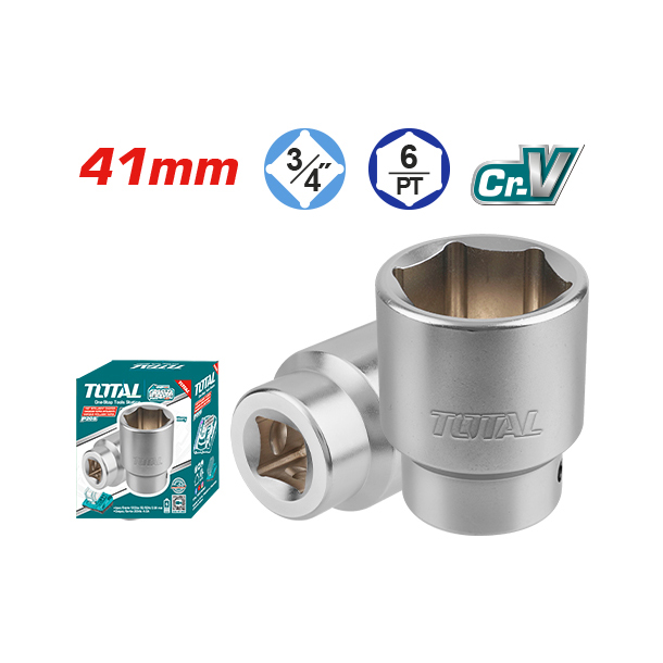 Đầu tiếp lục giác 3/4 inch size 41mm TOTAL THHAST34411