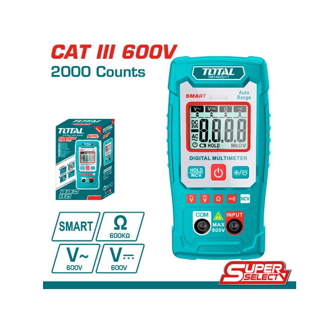 Đồng hồ đo điện vạn năng TOTAL TMT460011