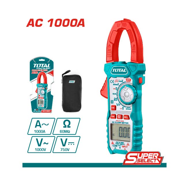 Kềm đo AC kỹ thuật số TOTAL TMT4100041