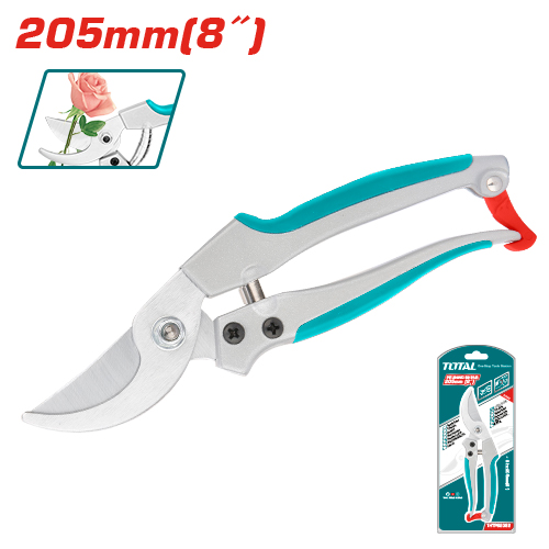 Kéo cắt tỉa 205mm đệm nhựa TPR TOTAL THTP62082