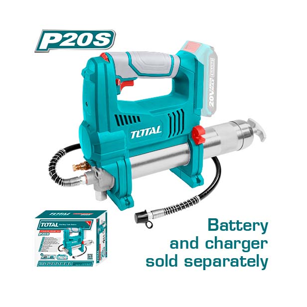 Máy bơm mỡ dùng Pin Lithium 20V TOTAL - TGGLI2010