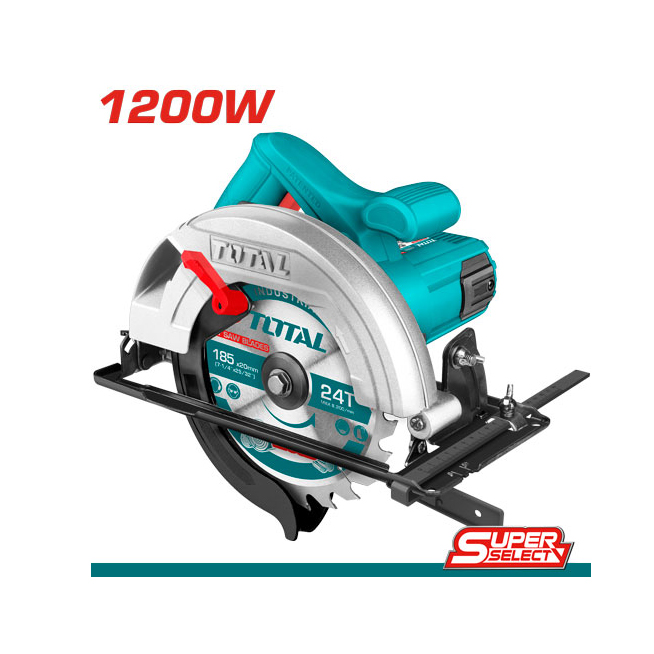 Máy cưa đĩa tròn 1200W TOTAL TS11218576