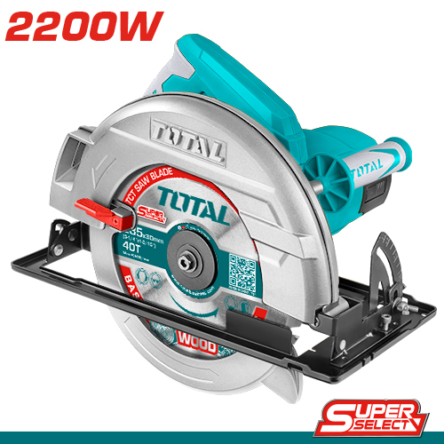 Máy cưa đĩa tròn 2200W TOTAL TS122235622