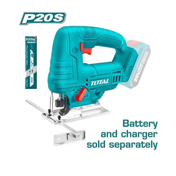 Máy cưa lọng dùng Pin Lithium 20V TOTAL - TJSLI6508