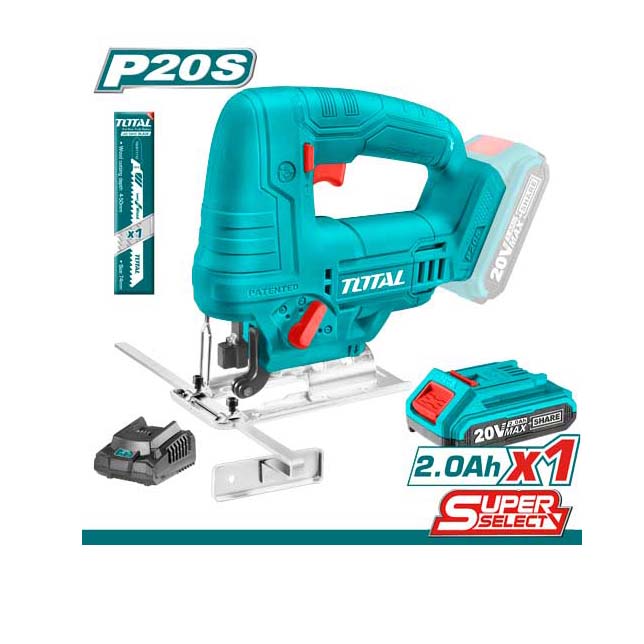 Máy cưa lọng dùng Pin Lithium 20V TOTAL TJSLI65081