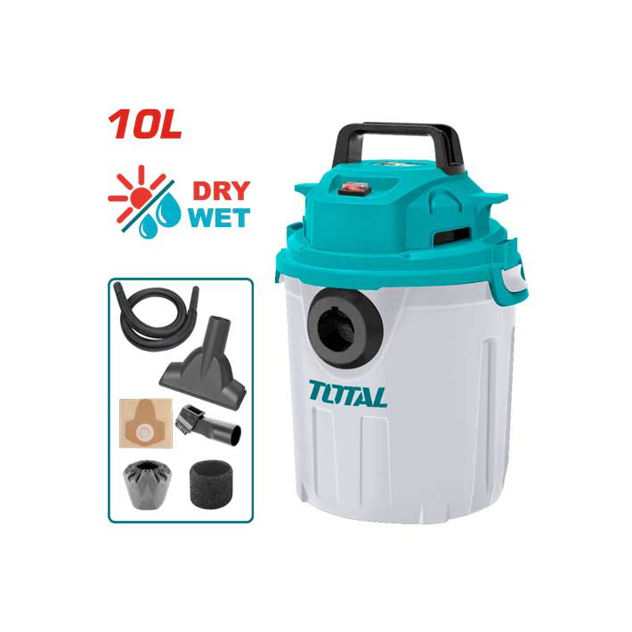 Máy Hút Bụi 10L 1000W TOTAL TVC10101