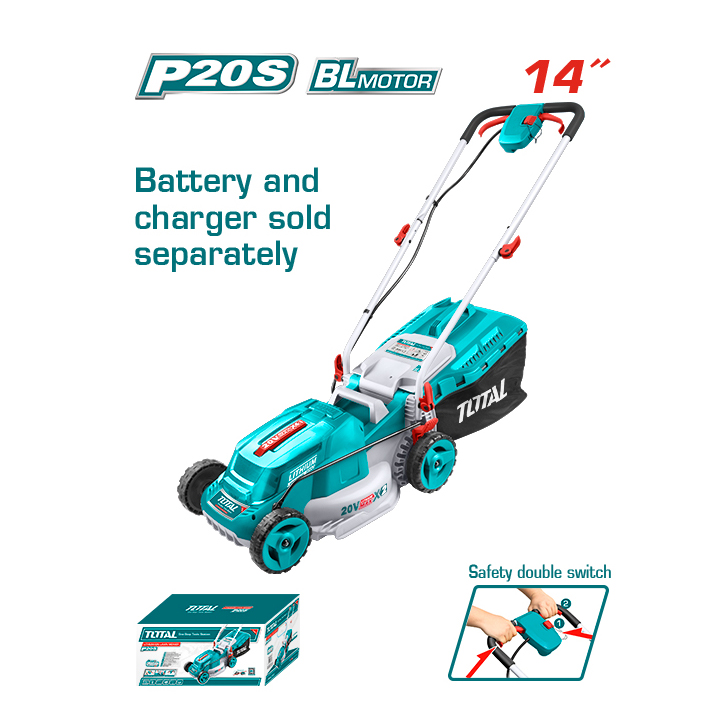 Máy làm vườn 14 inch dùng Pin Lithium-ion 40V TOTAL - TLMLI2014