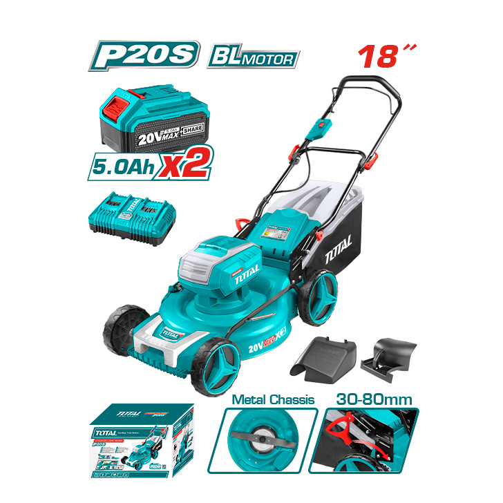 Máy làm vườn 18 inch dùng Pin Lithium 40V TOTAL - TLMLI20182