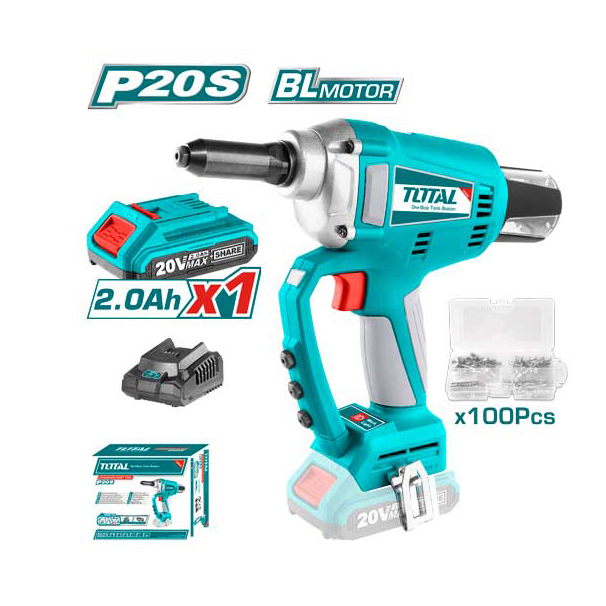 Máy rút rivet dùng Pin 20V TOTAL TRTLI20051