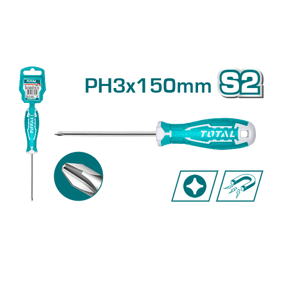 Tua vít bake 8.0x150mm TOTAL THT26PH3150