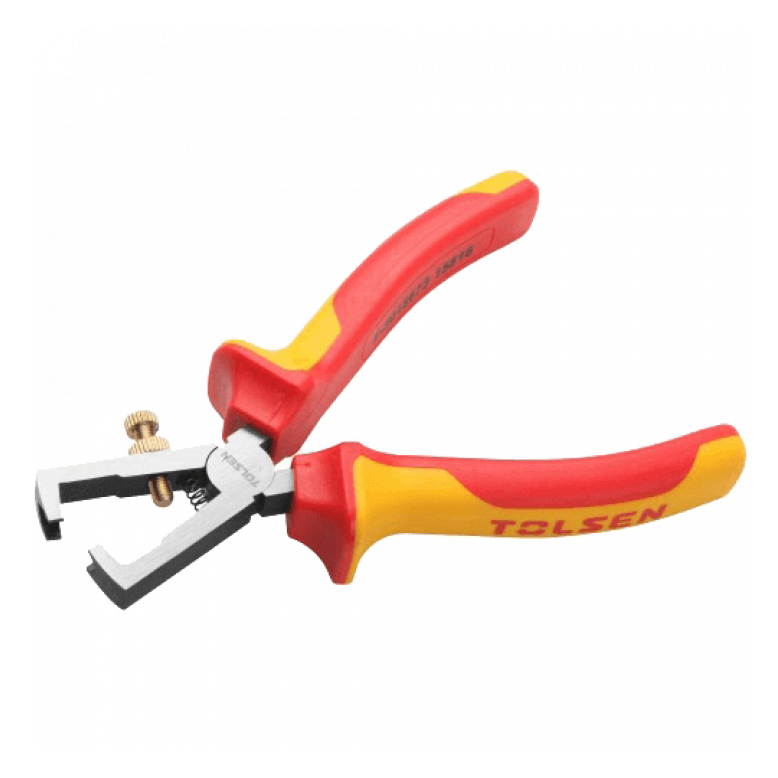 Kìm Tuốt Dây Cách Điện 1000v V38176 160mm 6" Tolsen V38176
