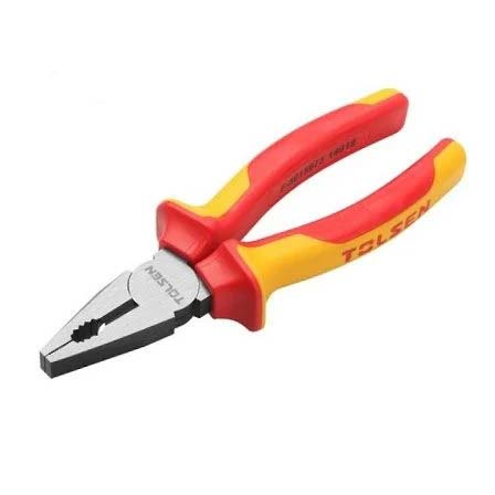 Kìm Điện Cách Điện 1000v V38117 180mm 7" Tolsen V38117