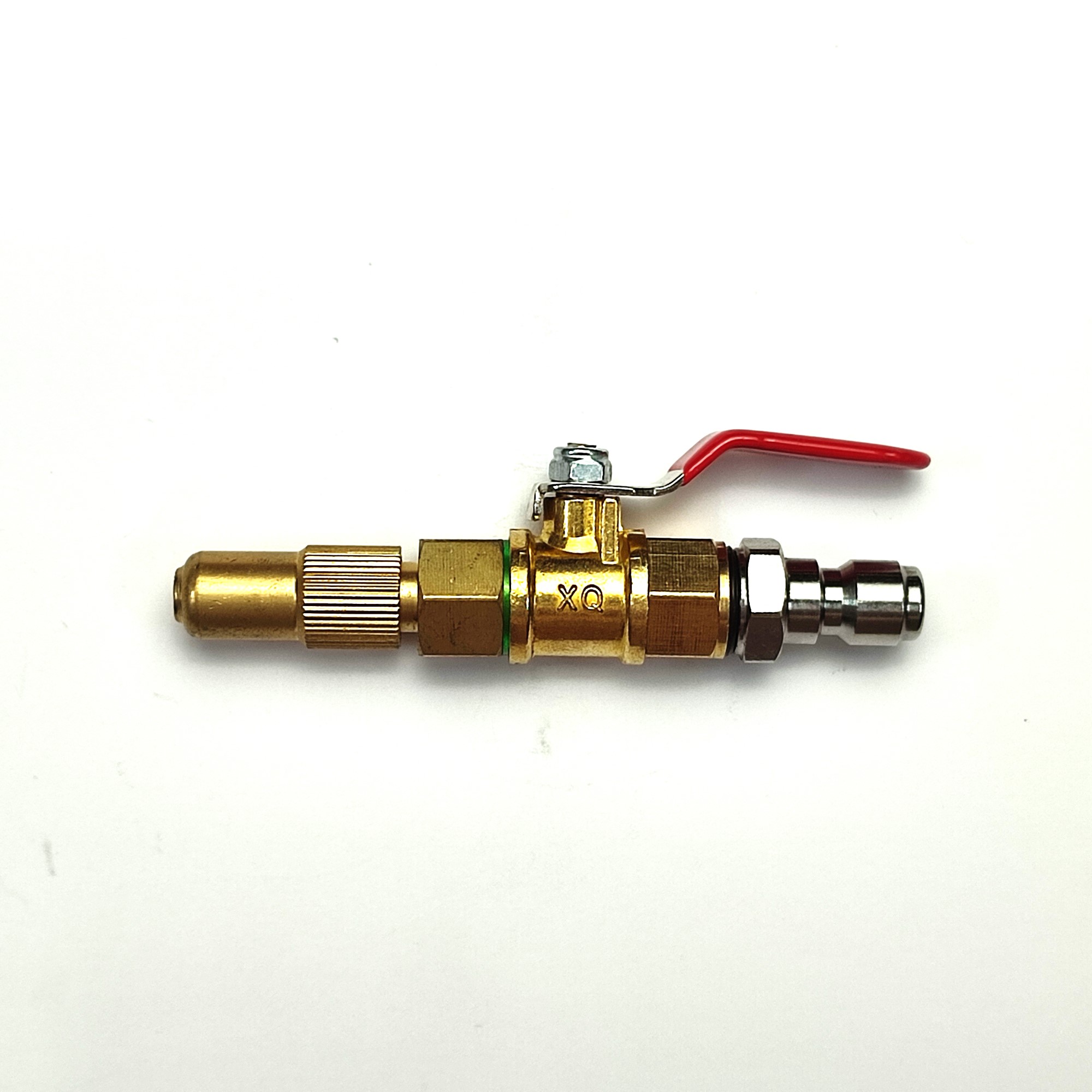 Bộ béc rửa máy lạnh thẳng - nối nhanh 1/4Inch (Béc cá sấu dài sứ)