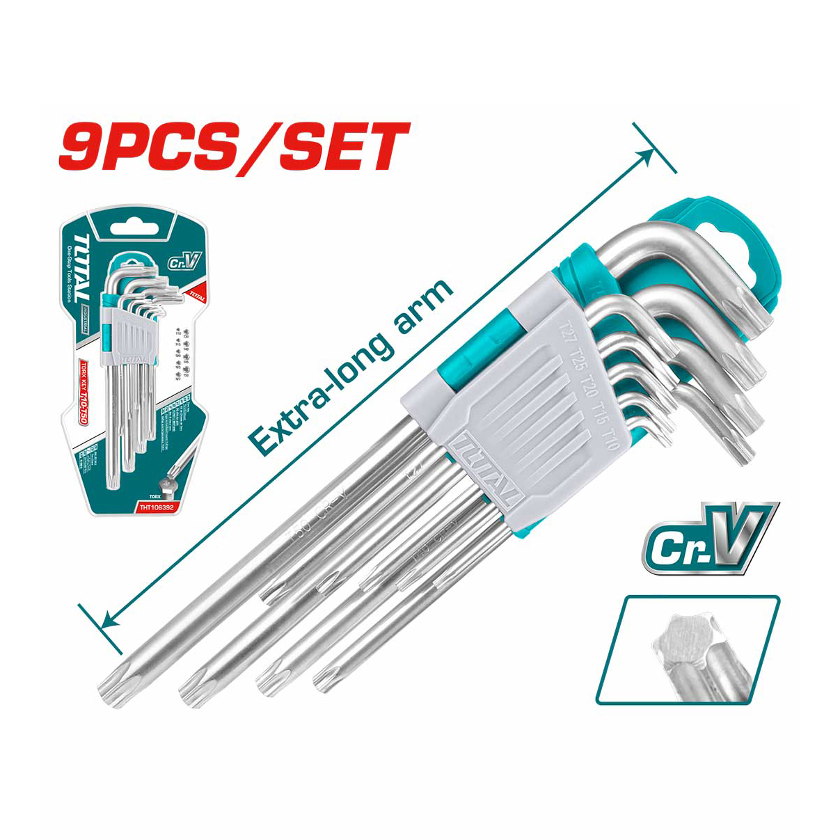 Bộ khóa lục giác TOTAL THT106391