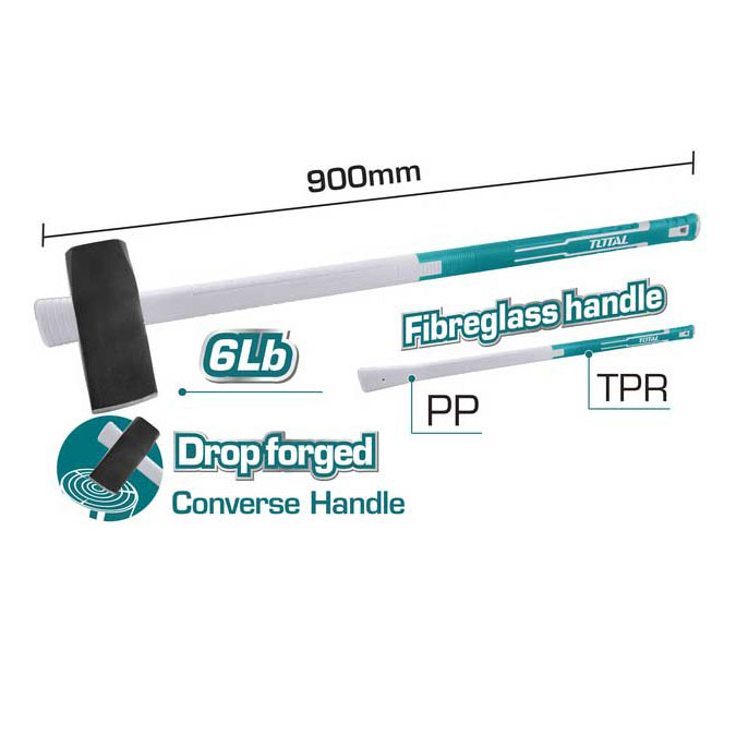 Búa chẻ TOTAL THT78206D