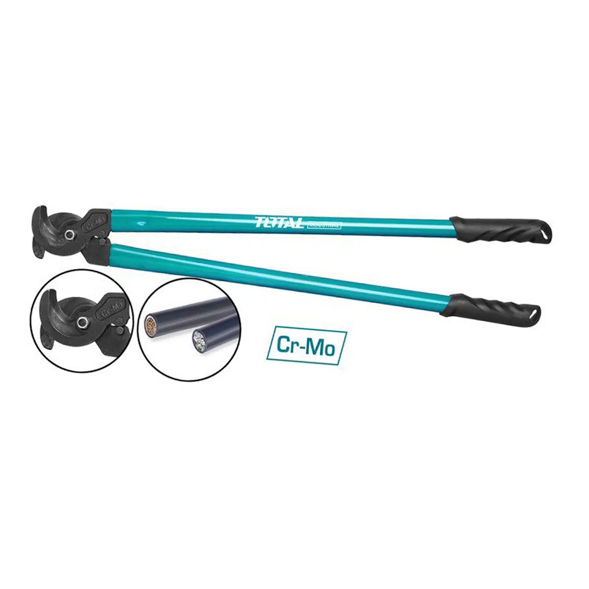 Kìm cắt cáp điện TOTAL THT115246