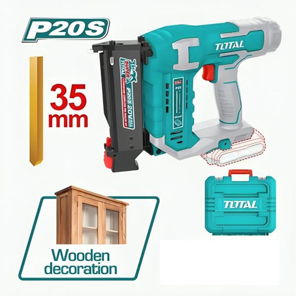 Máy bắn đinh ghim không chổi than dùng pin 20V (không kèm pin & sạc) - TOTAL - TCBNLI3603