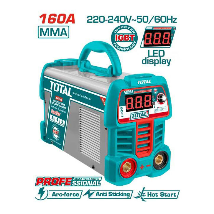 Máy hàn MMA Inverter 160A/72V TOTAL - TW216069
