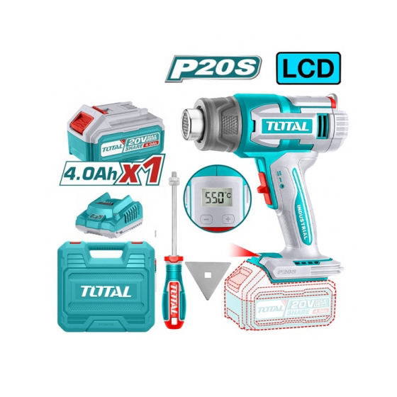 Máy thổi nhiệt dùng pin 20V - TOTAL - TBLI20035