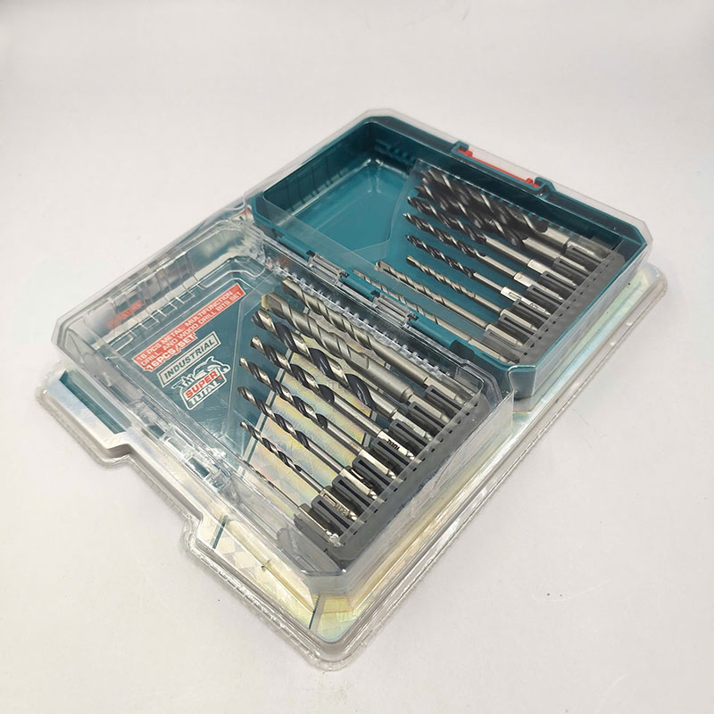 Bộ 16 mũi khoan kim loại, mũi khoan đa chức năng và mũi khoan gỗ TOTAL - TACSDL11606