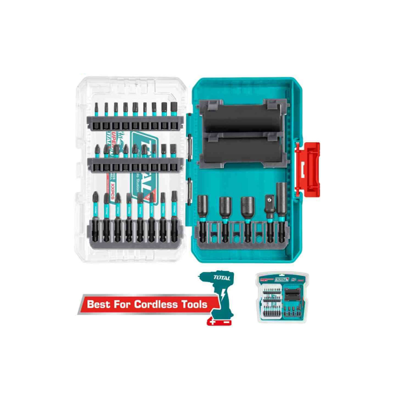 Bộ 33 đầu tuýp và mũi bắt vít TOTAL TACSDL63306