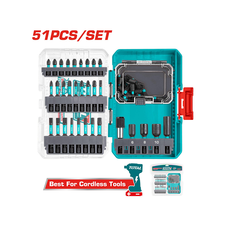 Bộ 51 mũi bắt vít TOTAL TACSDL25106