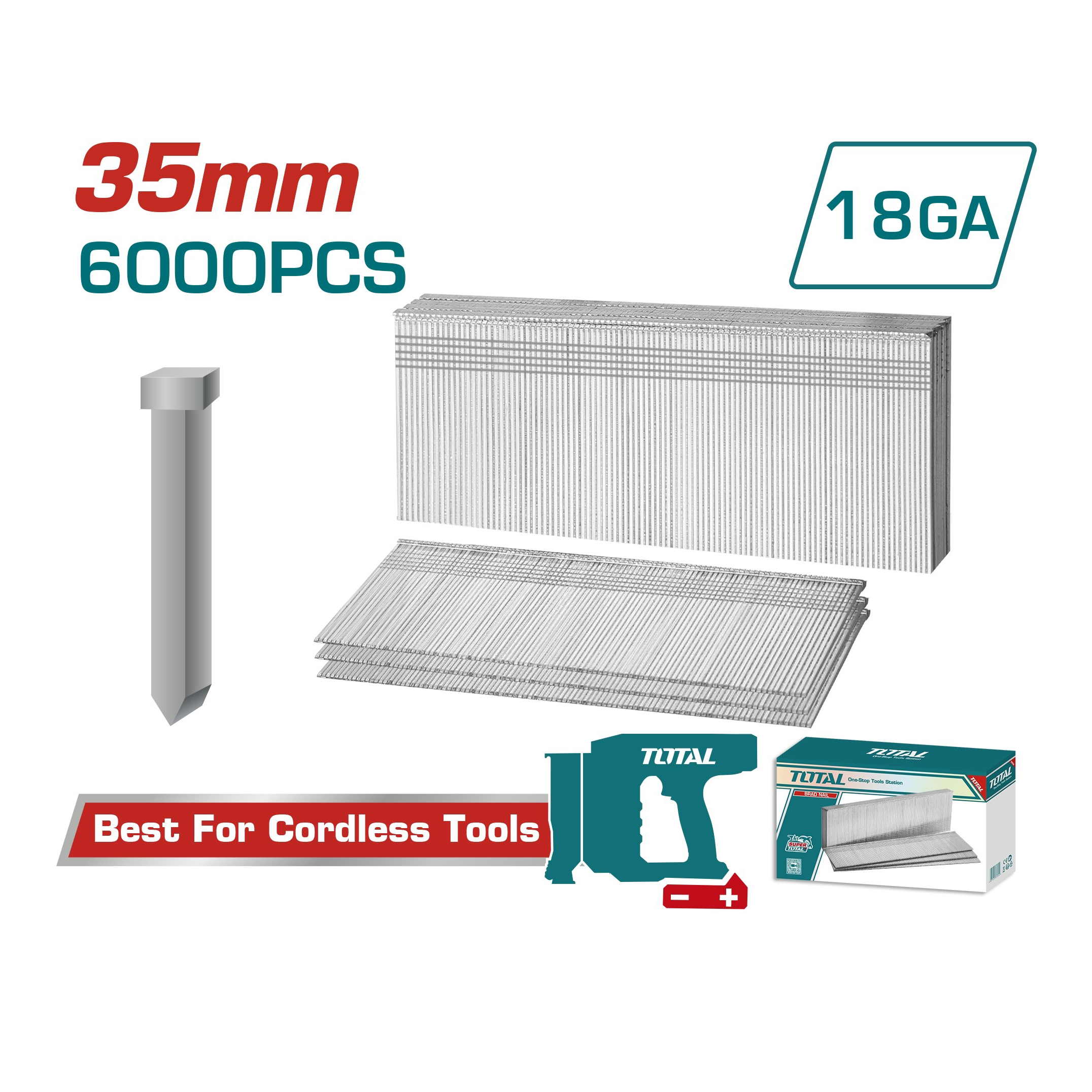 Đinh thẳng 35mm - TOTAL - TAC918356