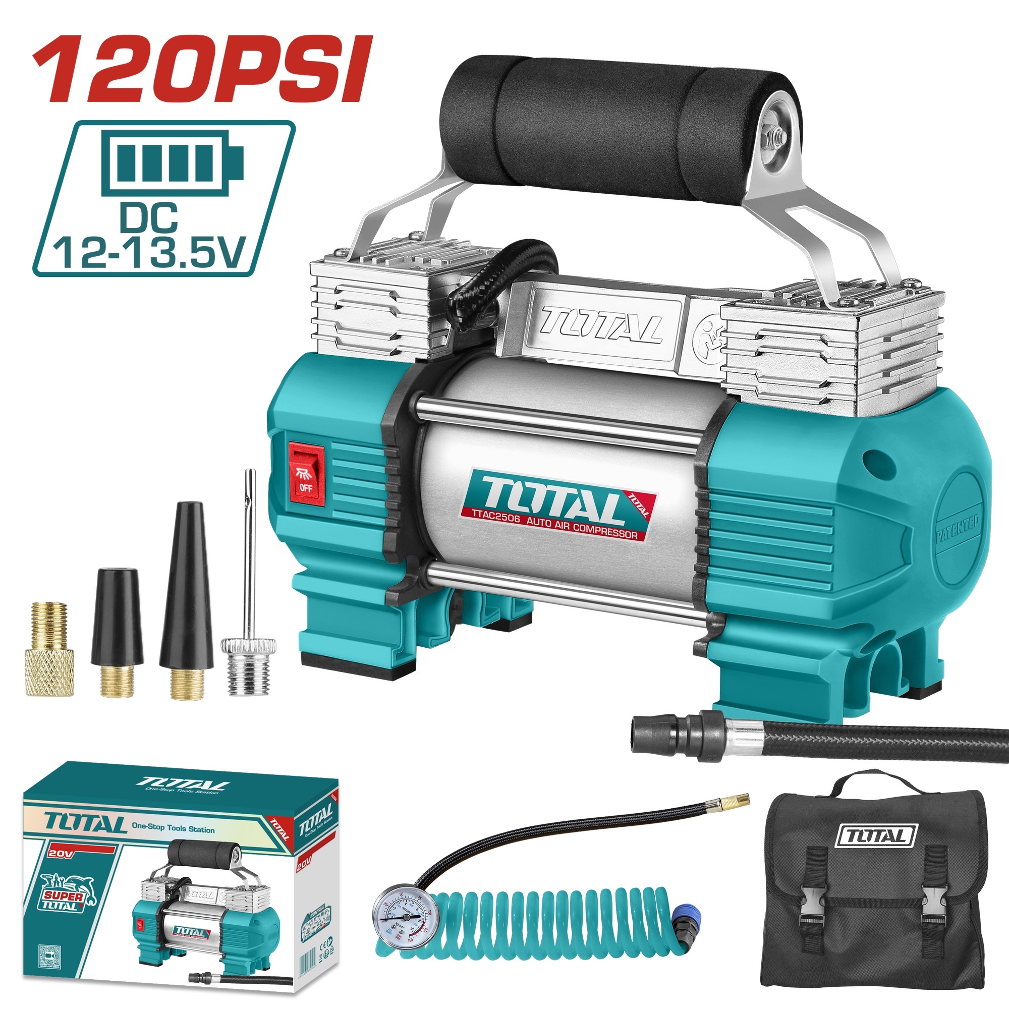 Dụng cụ kiểm tra lốp xe TOTAL - TTAC2506