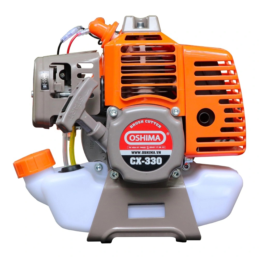 Máy cắt cỏ Oshima CX330 (cam xám)
