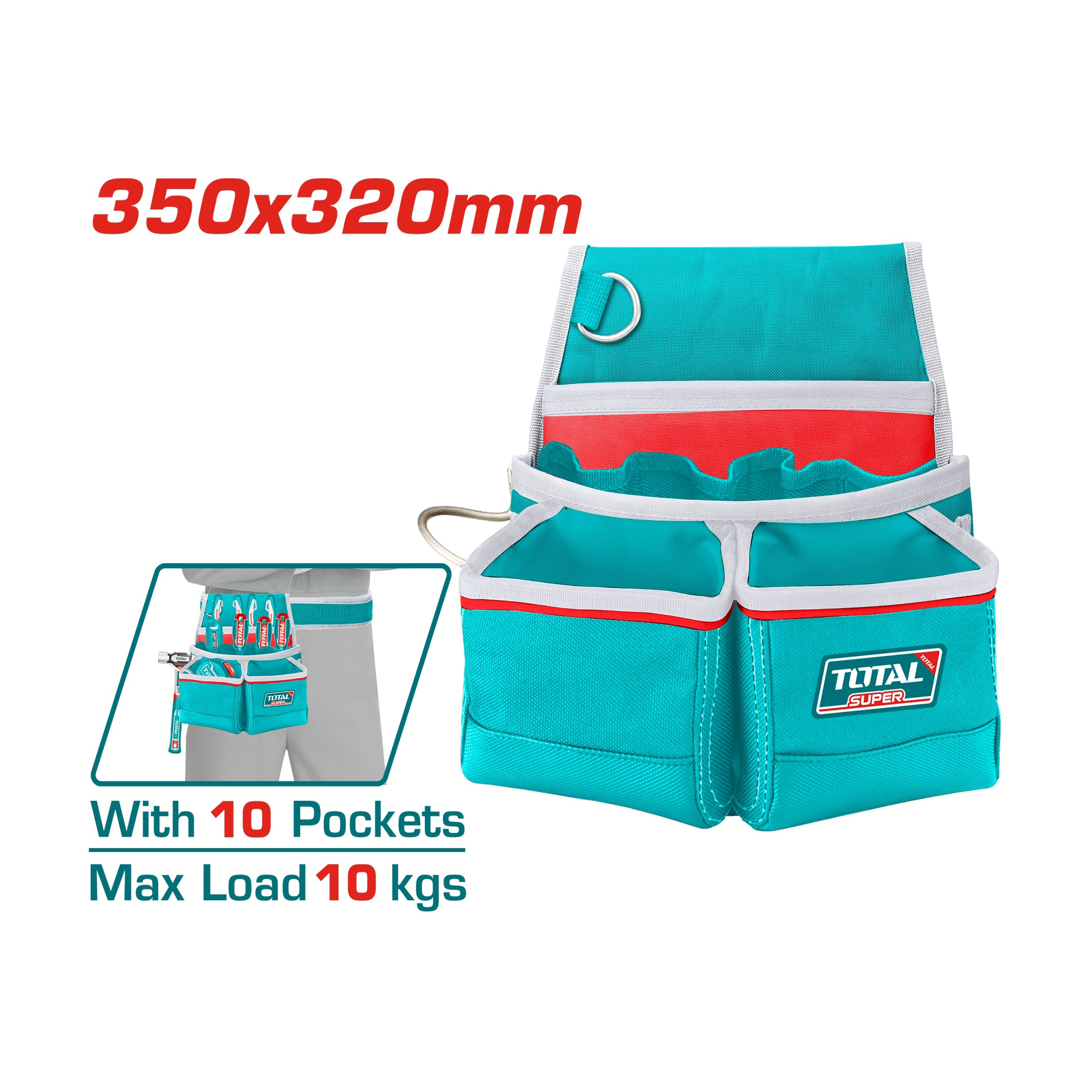 Túi đựng công cụ đơn TOTAL THT16P10125