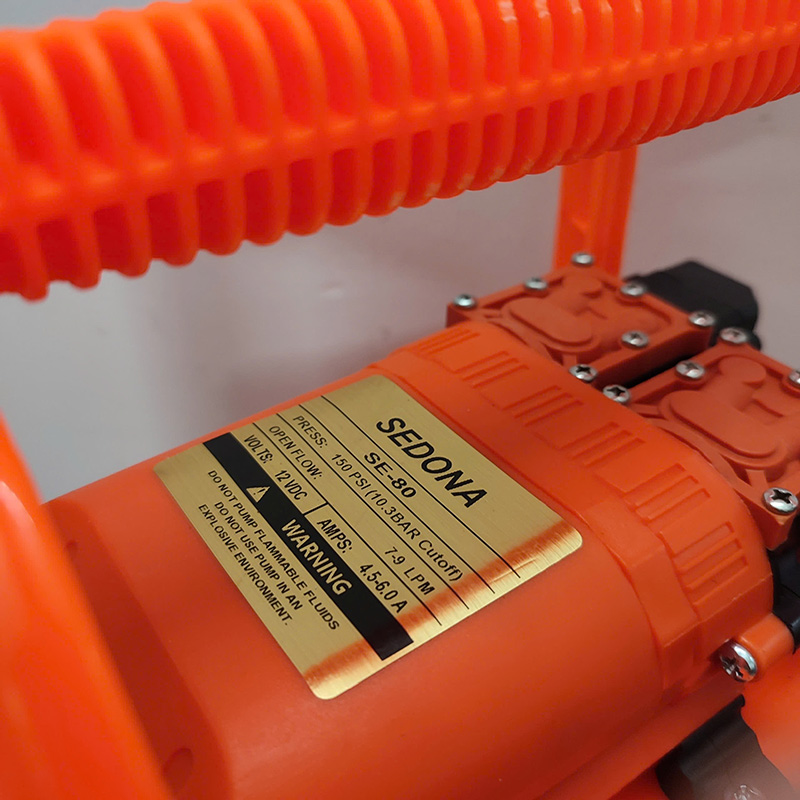 Máy phun xịt xách tay SEDONA SE80 - Mặt trước