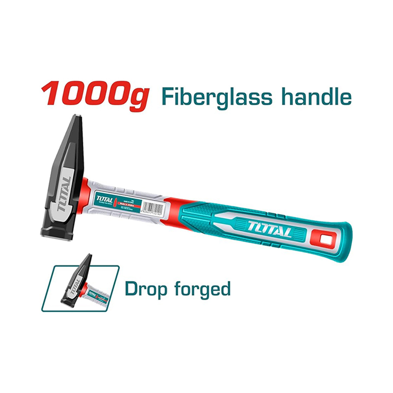 Búa đinh đầu dẹp & vuông(1000g) TOTAL - THMH621000