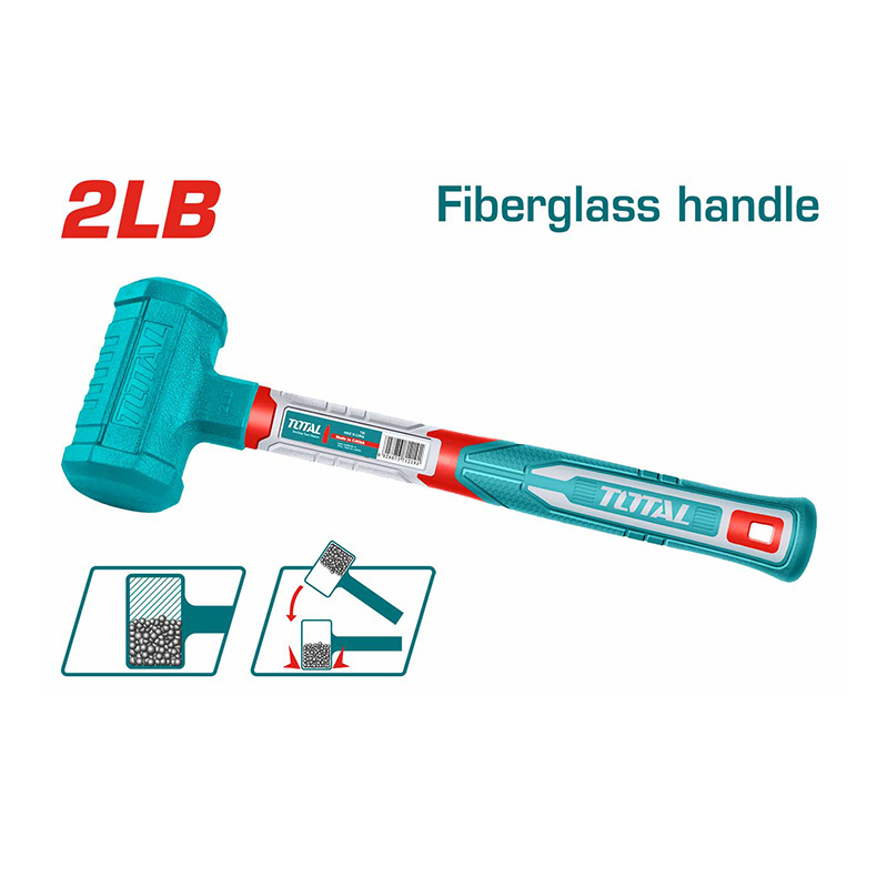 Búa nhựa đầu tròn đập không nảy 2LB TOTAL THDBM06028