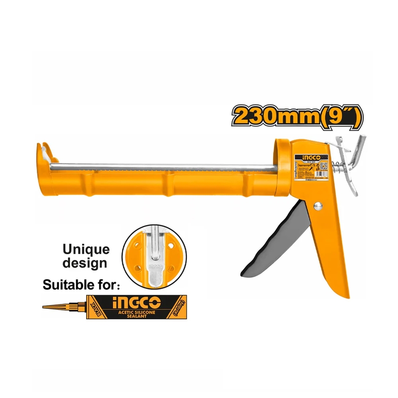 Súng bơm silicone INGCO - HCG1809