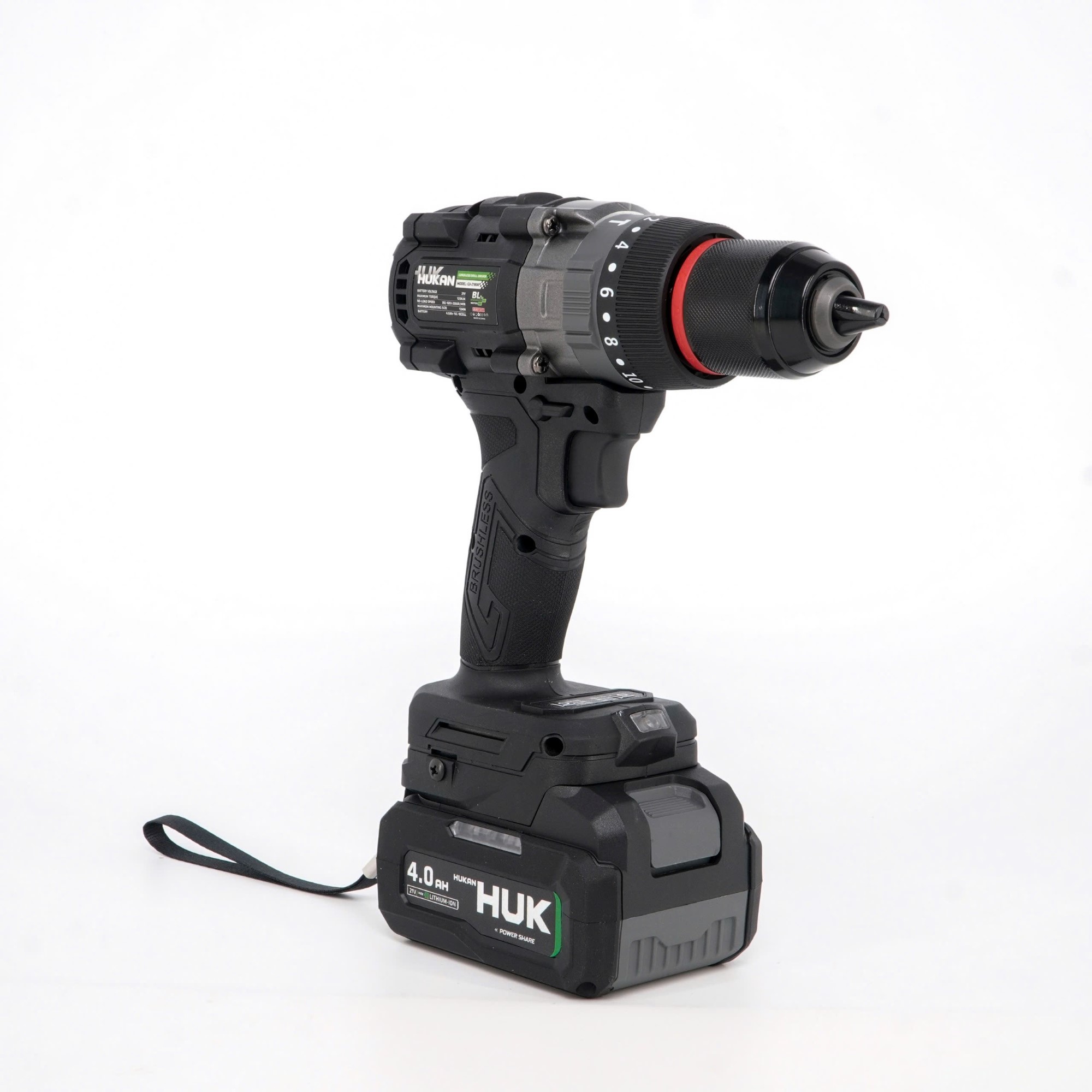 Máy Khoan Pin 13Mm HUKAN - G3 - Z1800