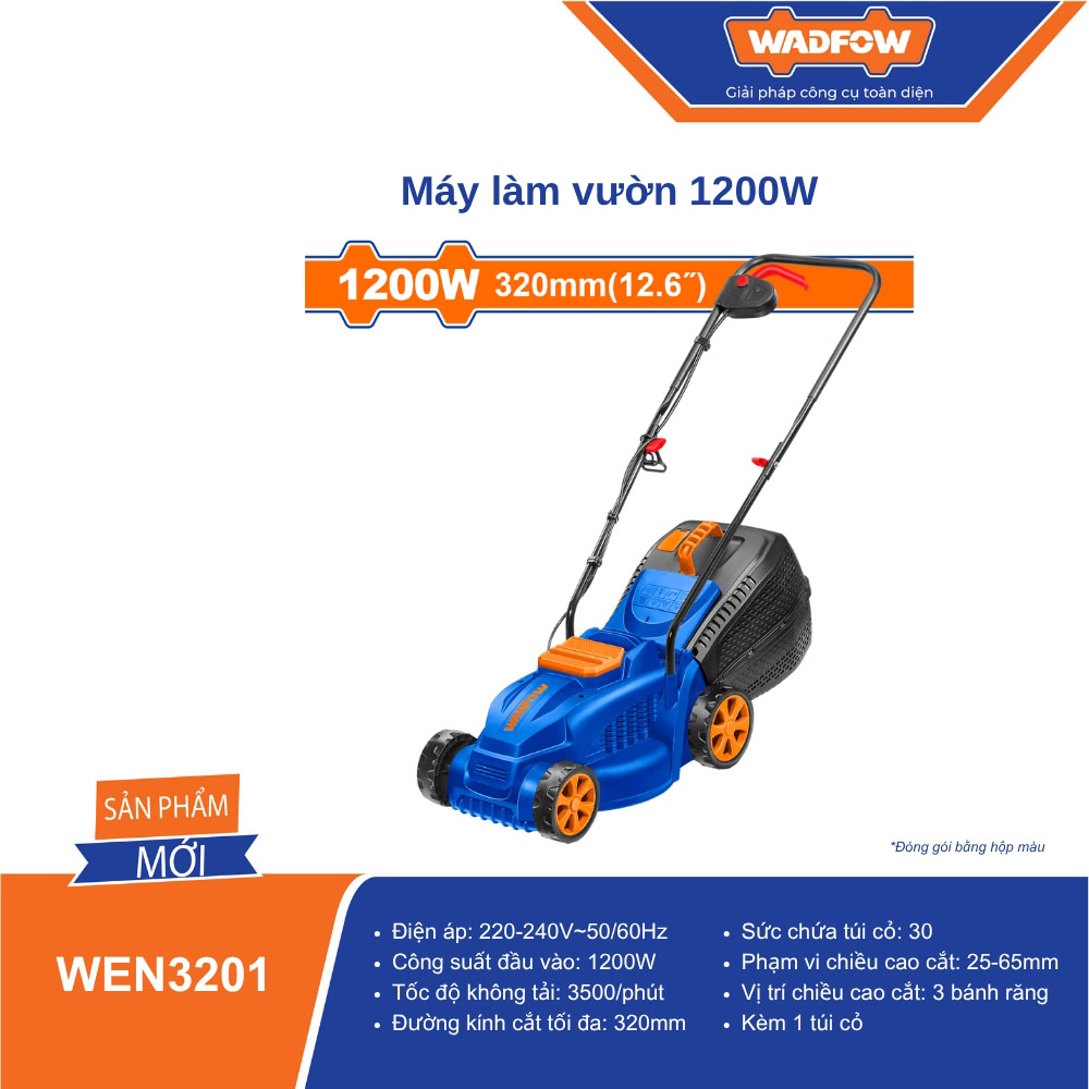 Máy làm vườn 1200W WADFOW - WEN3201