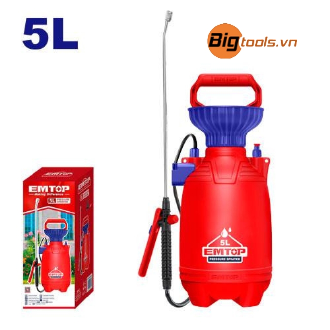 Bình xịt áp lực EMTOP - ESPP30502