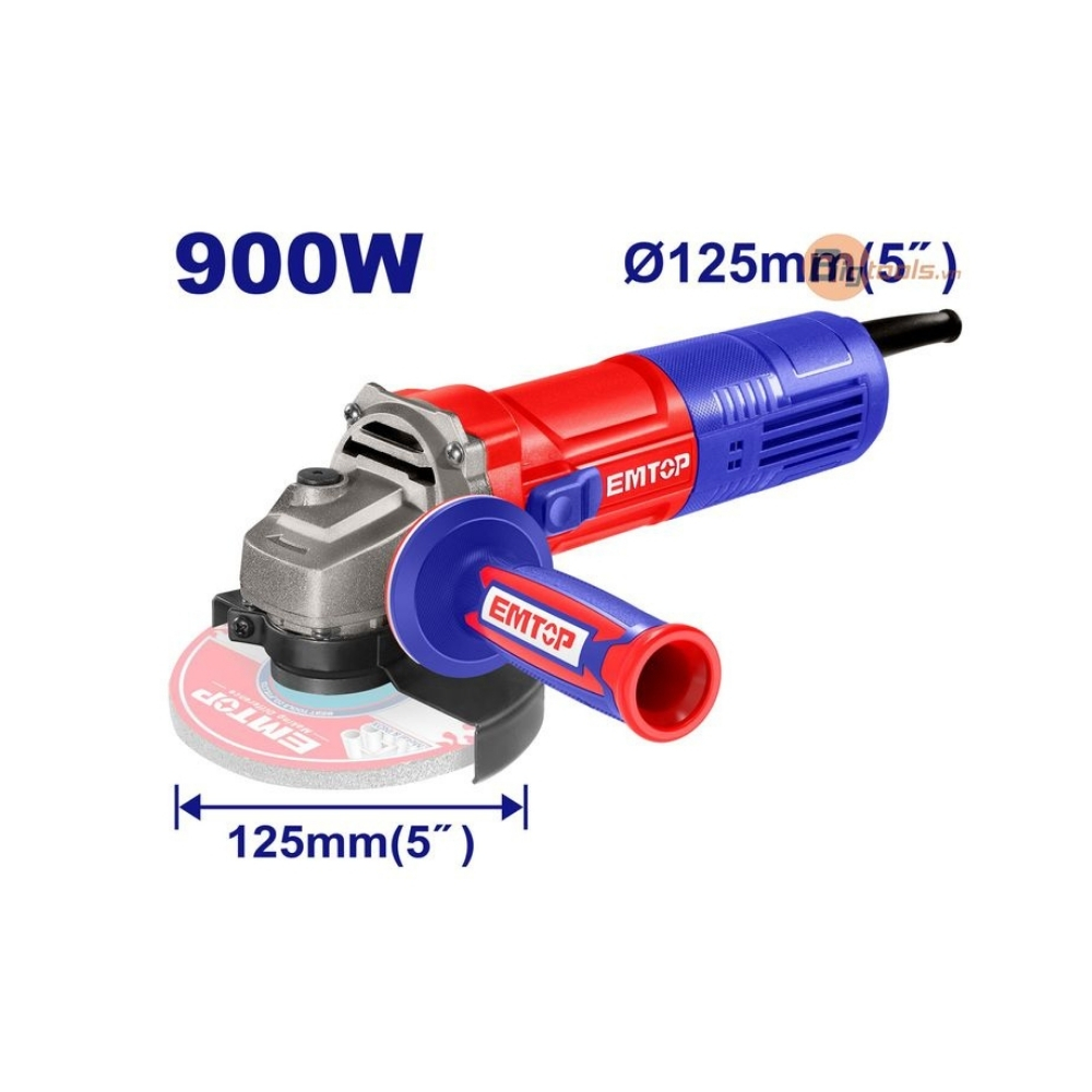 Máy mài 125mm (công tắc hông) EMTOP - EAGR09051