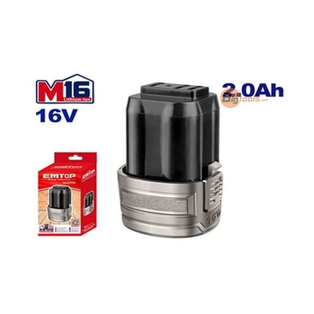 Cục pin Lithium-Ion 16.8V EMTOP - EBPK1620