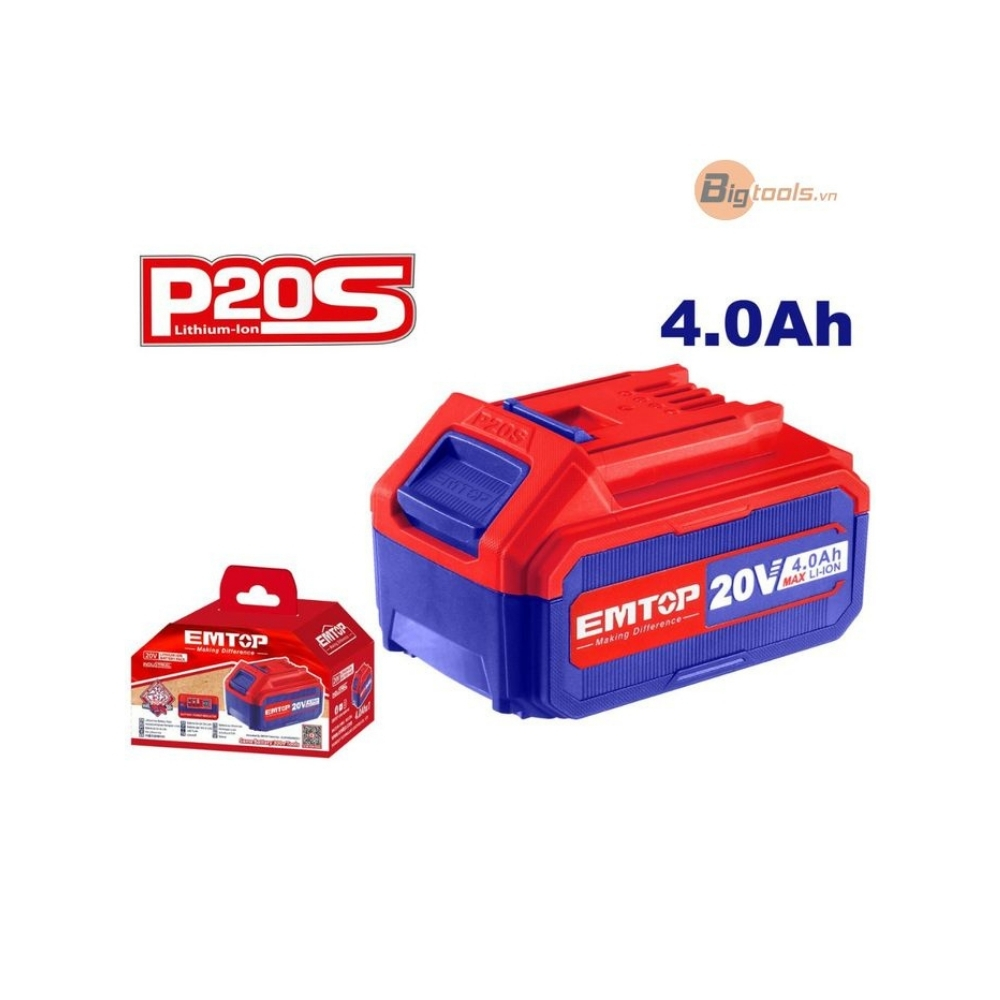Cục pin Lithium-Ion  EMTOP - EBPK20021