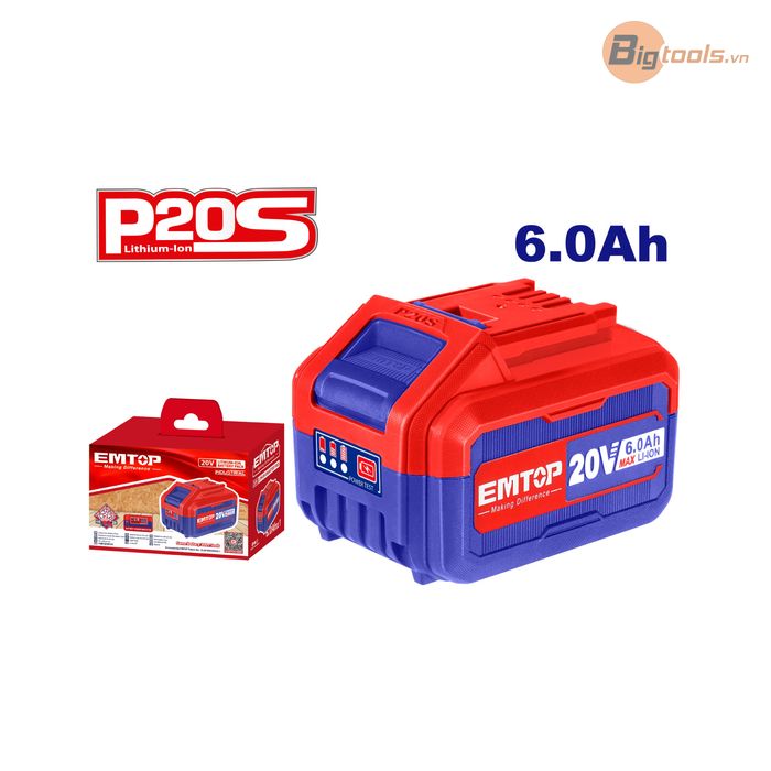 Cục pin Lithium-Ion  EMTOP - EBPK2060