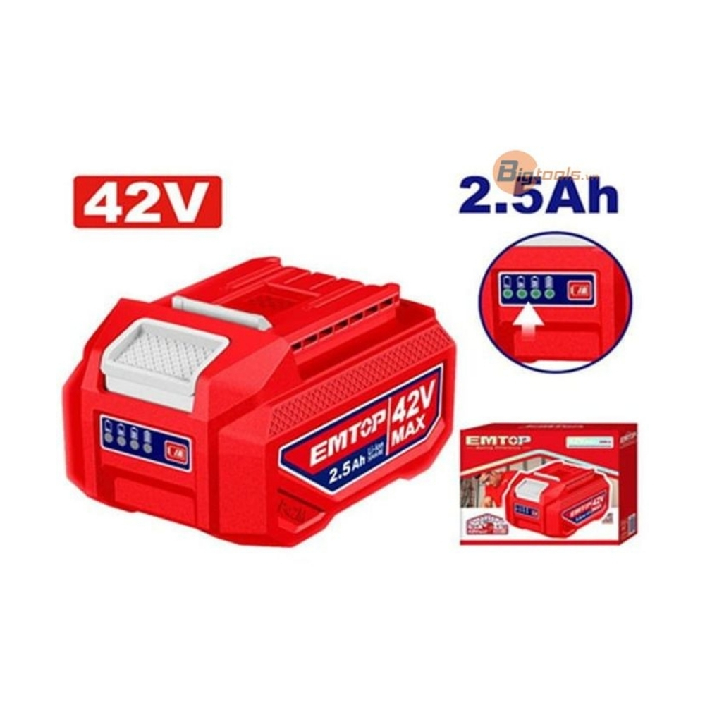 Cục pin Lithium-Ion hiệu suất cao EMTOP - EBPK42251