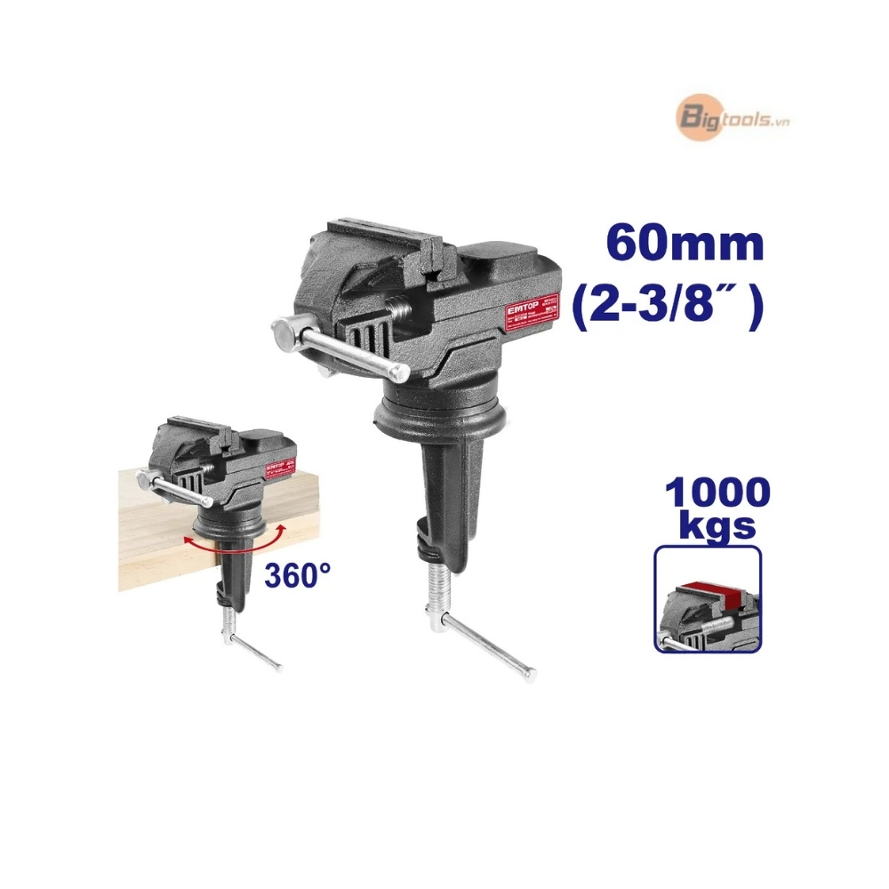 Ê tô kẹp EMTOP - EBVE0201